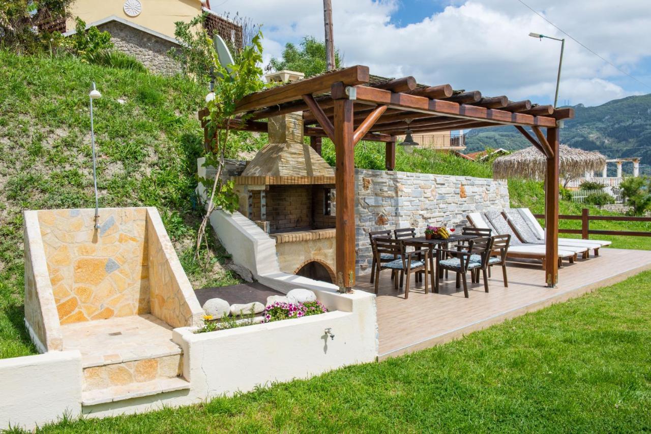 Villas Porto Kamini Afionas Corfu Luaran gambar