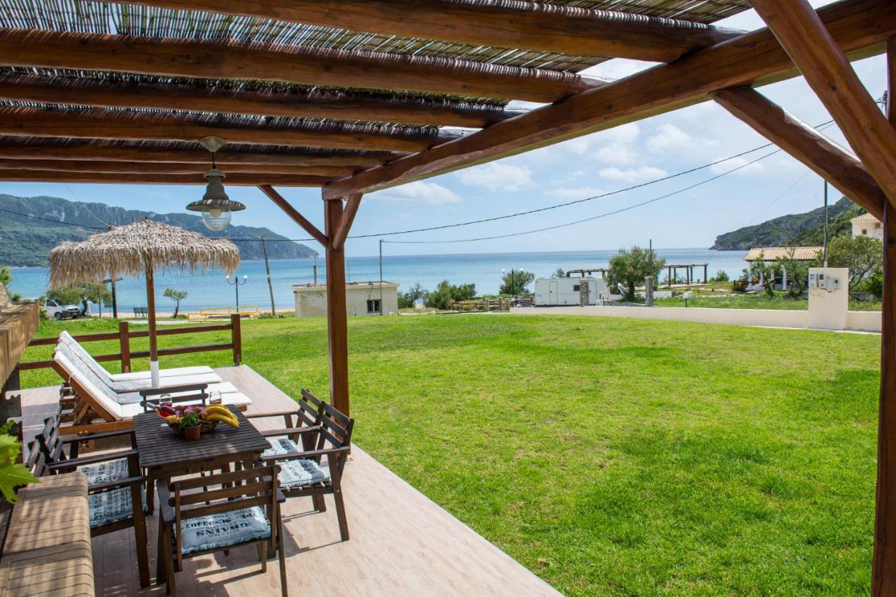 Villas Porto Kamini Afionas Corfu Luaran gambar